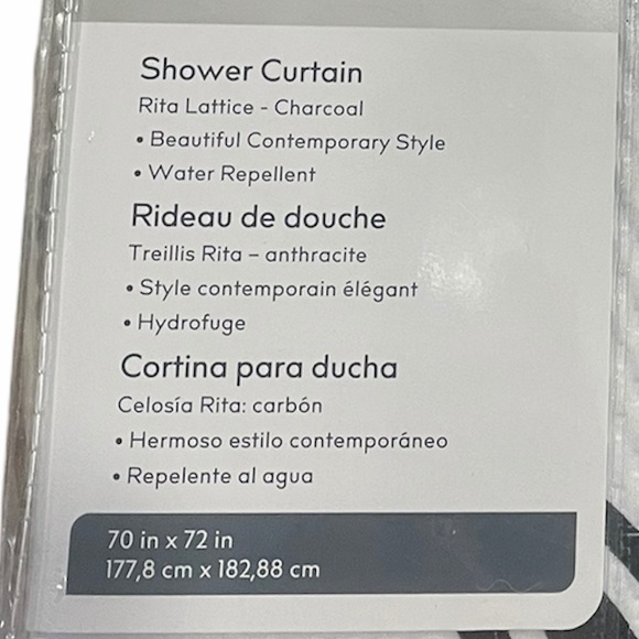 shower curtain - Picture 3 of 4